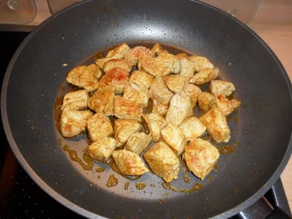 Rezept: Spargel - gebraten mit Putenfleisch Bild Nr. 3 Spargel - gebraten mit Putenfleisch - Rezept - Bild Nr. 3