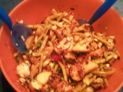 Gegrillte Forelle an Bratkartoffelsalat Part 2 a la Nightcooker - Rezept - Bild Nr. 3