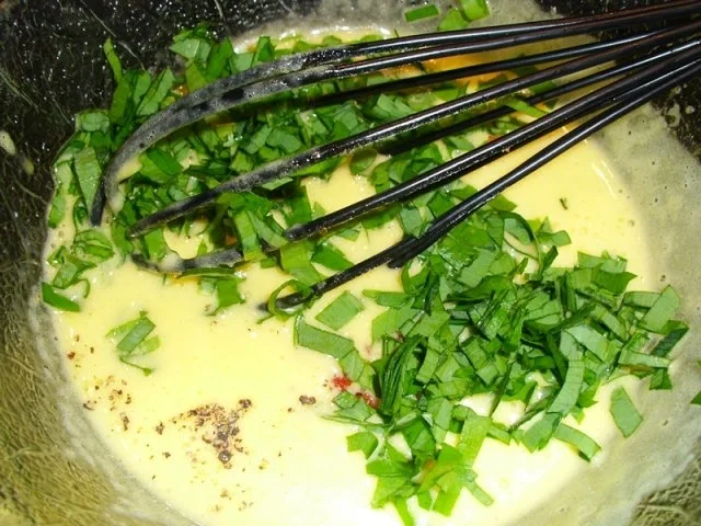 Dips und Saucen: Bärlauch-Hollandaise - Rezept - Bild Nr. 5