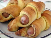 Würstchen im Schlafrock - Rezept