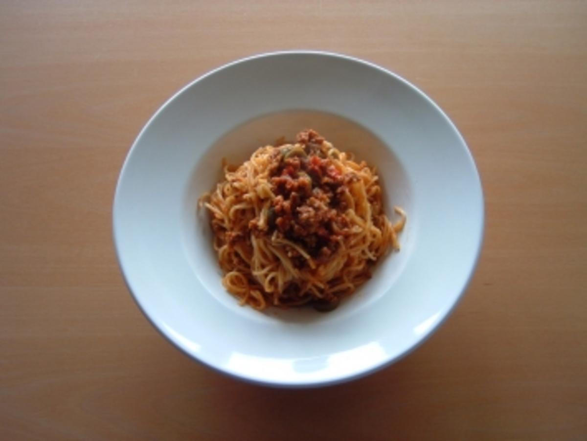 Spaghetti mit Hackfleischsoße - Rezept Gesendet von TimejaKijara