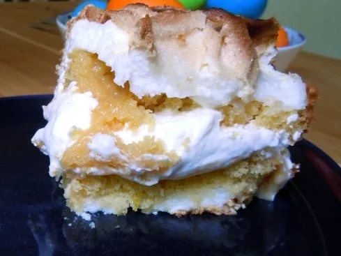 Zitronen-Baiser-Torte - Rezept