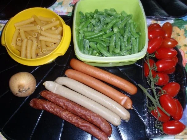 Nudel-Würstchen-Gemüse-Pfanne - Rezept - Bild Nr. 2