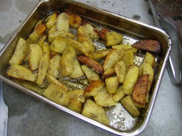 Kartoffelspalten vom offenen Feuer - Rezept - Bild Nr. 5