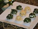 Bärlauch Frischkäsepralinen - Rezept