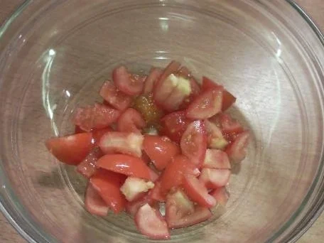 Rippen im Backofen mit Salat und Toast - Rezept - Bild Nr. 7