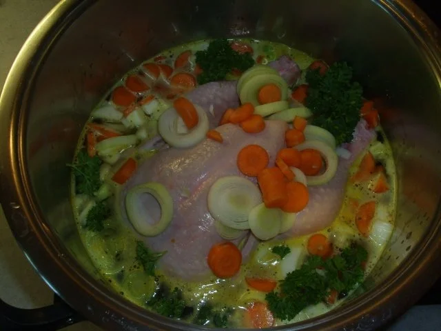 Rezept: Geflügel: Brathuhn auf Couscous Bild Nr. 3 Geflügel: Brathuhn auf Couscous - Rezept - Bild Nr. 3