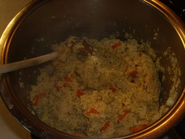 Rezept: Geflügel: Brathuhn auf Couscous Bild Nr. 4 Geflügel: Brathuhn auf Couscous - Rezept - Bild Nr. 4