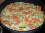 Rezept: Kochen: Puten-Möhren-Kartoffel-Pfanne Kochen: Puten-Möhren-Kartoffel-Pfanne - Rezept