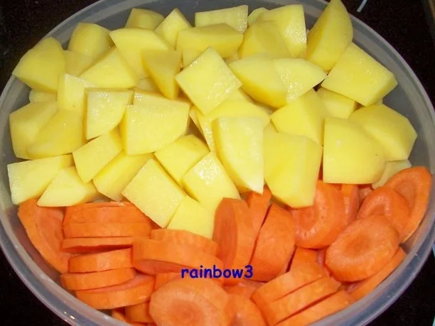 Kochen: Puten-Möhren-Kartoffel-Pfanne - Rezept - Bild Nr. 4