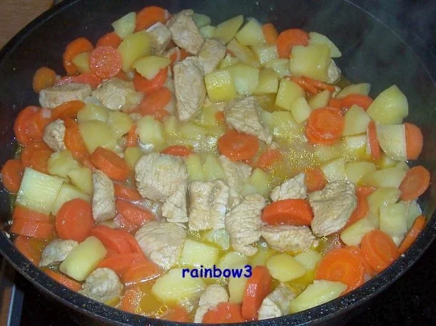 Kochen: Puten-Möhren-Kartoffel-Pfanne - Rezept - Bild Nr. 7