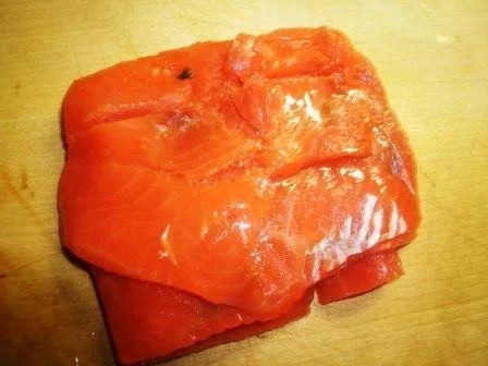 Rezept: Blätterteigtasche mit Spinat und Lachs Bild Nr. 2 Blätterteigtasche mit Spinat und Lachs - Rezept - Bild Nr. 2