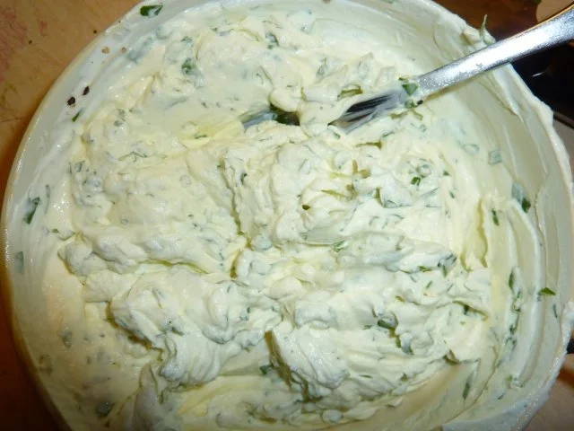 Brotaufstrich: Bärlauchfrischkäse - Rezept - Bild Nr. 4