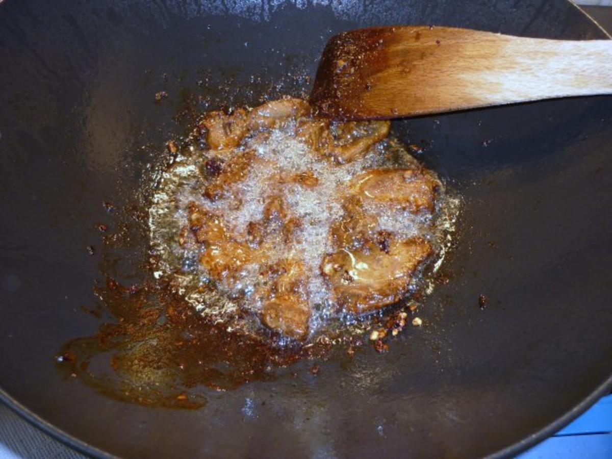 Hähnchenbrustfilet mariniert - aus dem Wok - Rezept - Bild Nr. 5