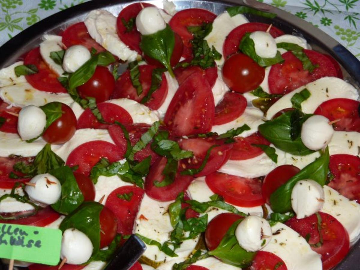 Salate: Tomate-Mozzarella Rezept Gesendet von BK858