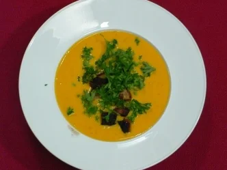 Kürbissuppe mit Ingwer (Bettina Böttinger) - Rezept