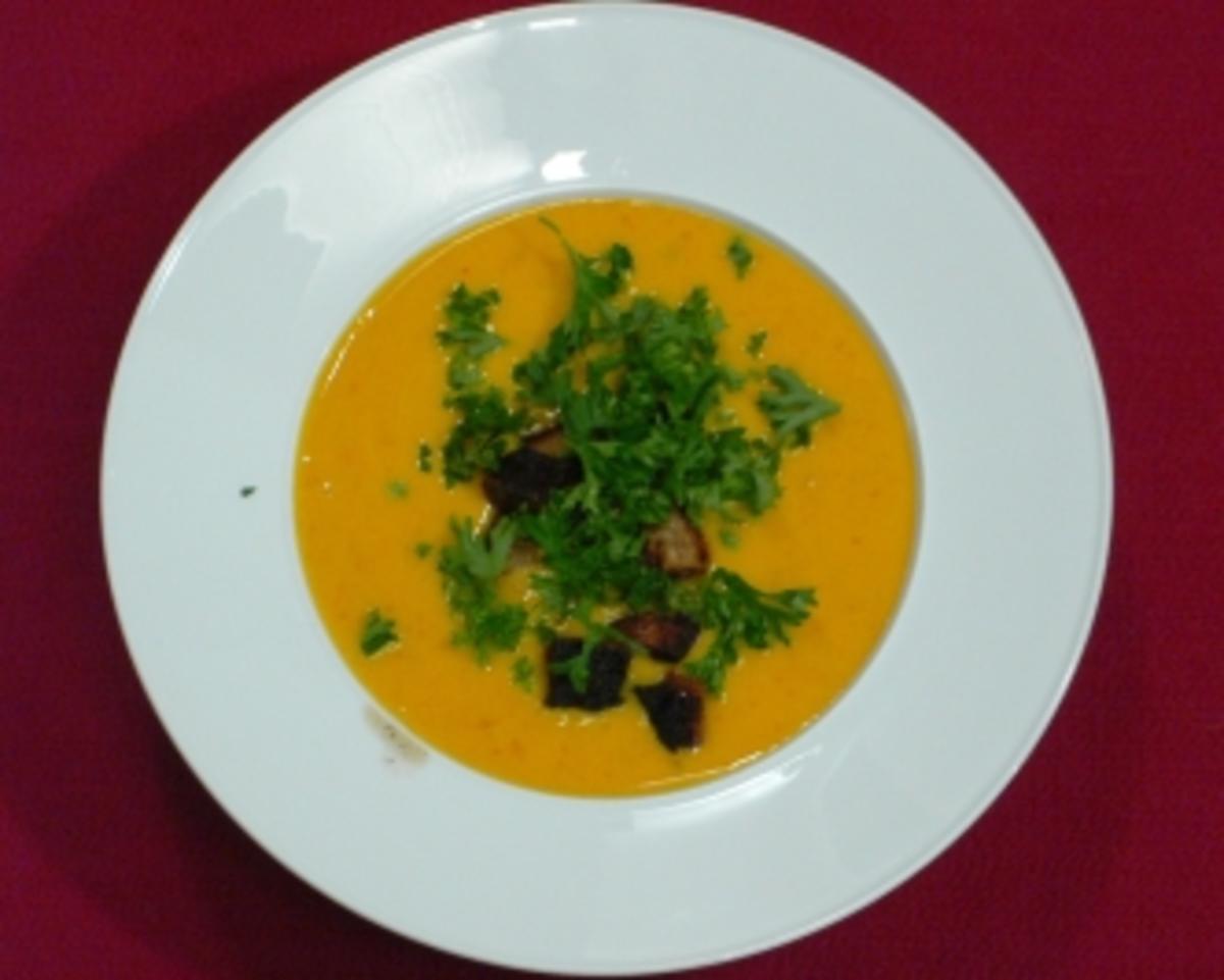 Kürbissuppe mit Ingwer (Bettina Böttinger) - Rezept - kochbar.de