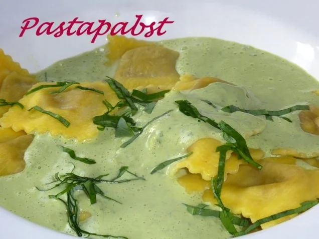 Ravioli mit Bärlauchschaum - Rezept - Bild Nr. 2