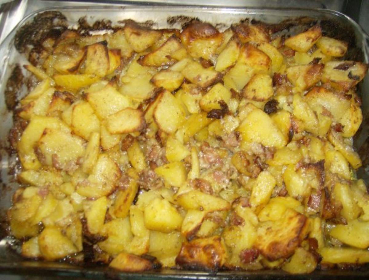 Bilder für Specksahnekartoffeln mit Kartoffeln und Bacon - Rezept