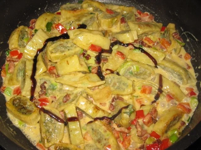 Rezept: Schneckeles Spargel-Maultaschen-Pfännle Bild Nr. 13 Schneckeles Spargel-Maultaschen-Pfännle - Rezept - Bild Nr. 13