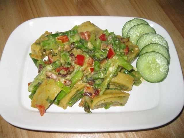 Rezept: Schneckeles Spargel-Maultaschen-Pfännle Bild Nr. 15 Schneckeles Spargel-Maultaschen-Pfännle - Rezept - Bild Nr. 15