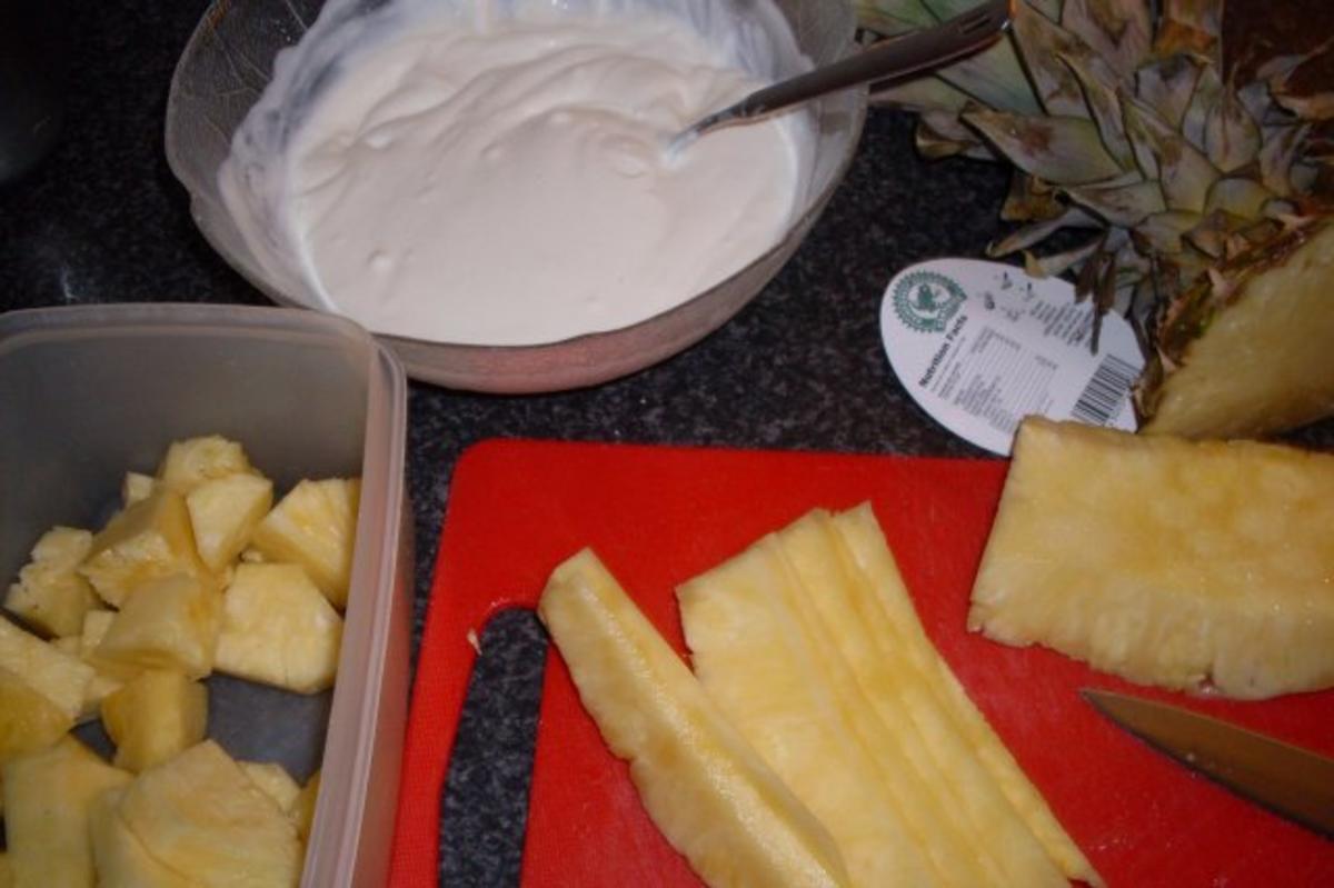 Ananas mit Joghurt-Quark ... - Rezept - Bild Nr. 2