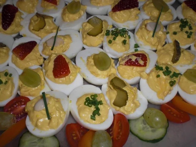 Gefüllte Eier - Rezept