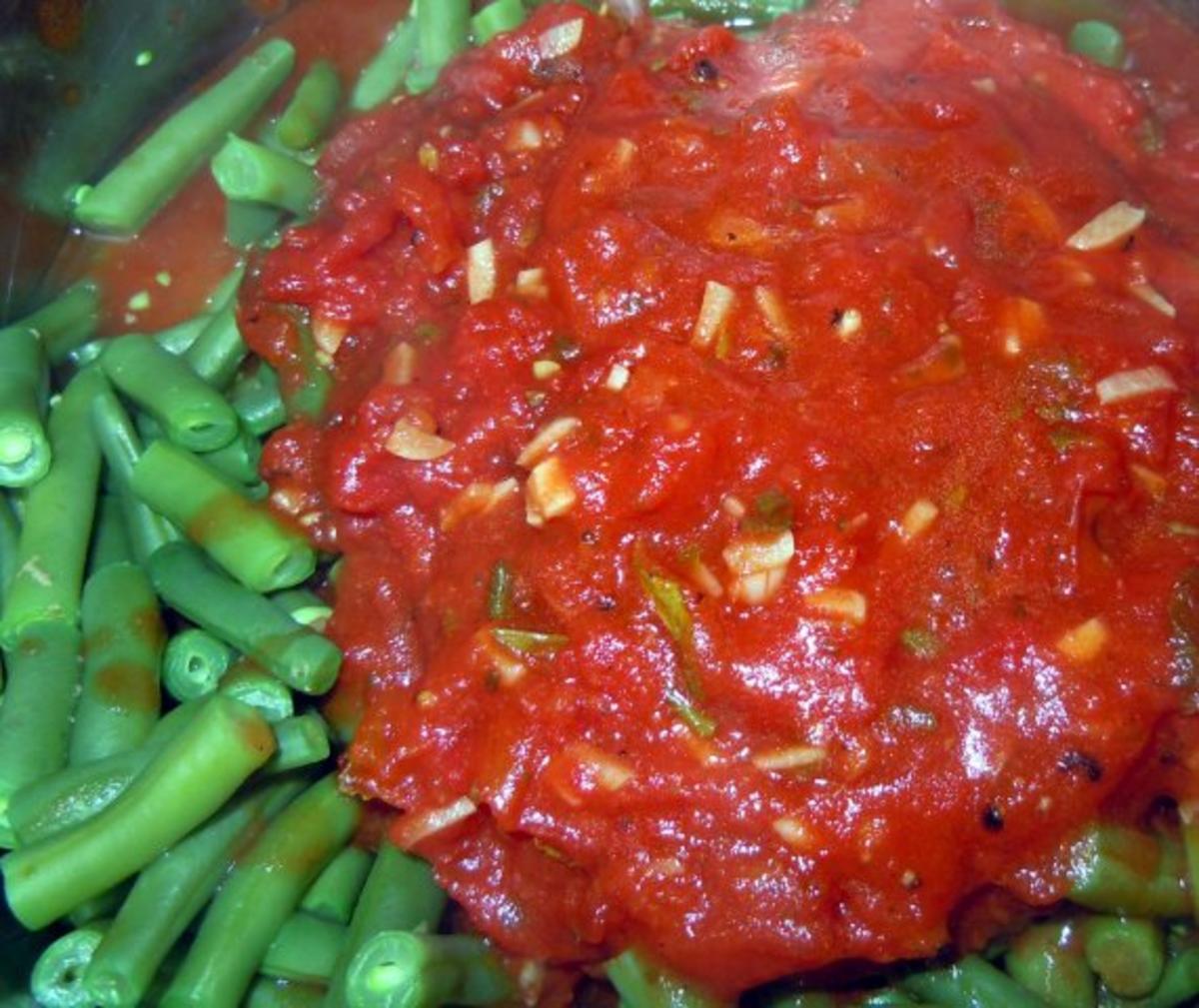 Bohnen-Tomaten-Gemüse - Rezept - Bild Nr. 6