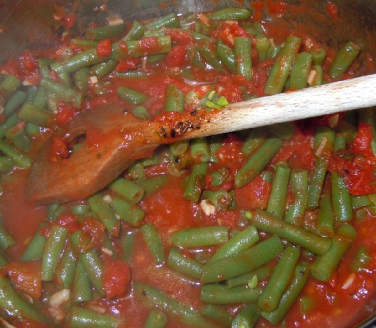 Bohnen-Tomaten-Gemüse - Rezept - Bild Nr. 7