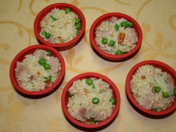 Rezept: Mini Reisauflauf Bild Nr. 4 Mini Reisauflauf - Rezept - Bild Nr. 4