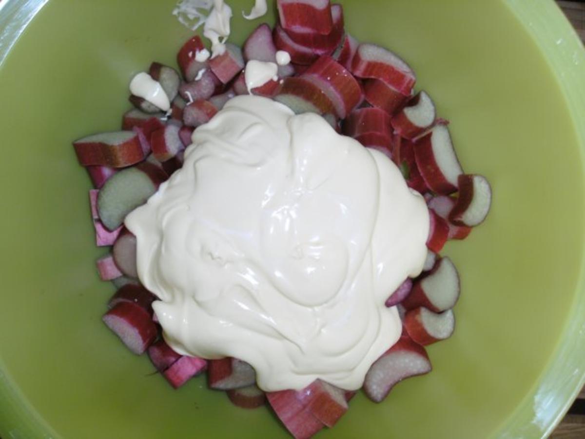 Rhabarberkuchen mit Butterstreuseln - Rezept - Bild Nr. 12