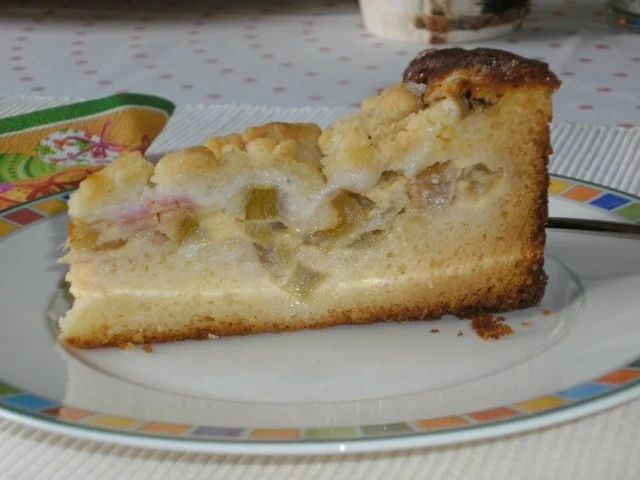Rezept: Rhabarberkuchen mit Butterstreuseln Bild Nr. 18 Rhabarberkuchen mit Butterstreuseln - Rezept - Bild Nr. 18