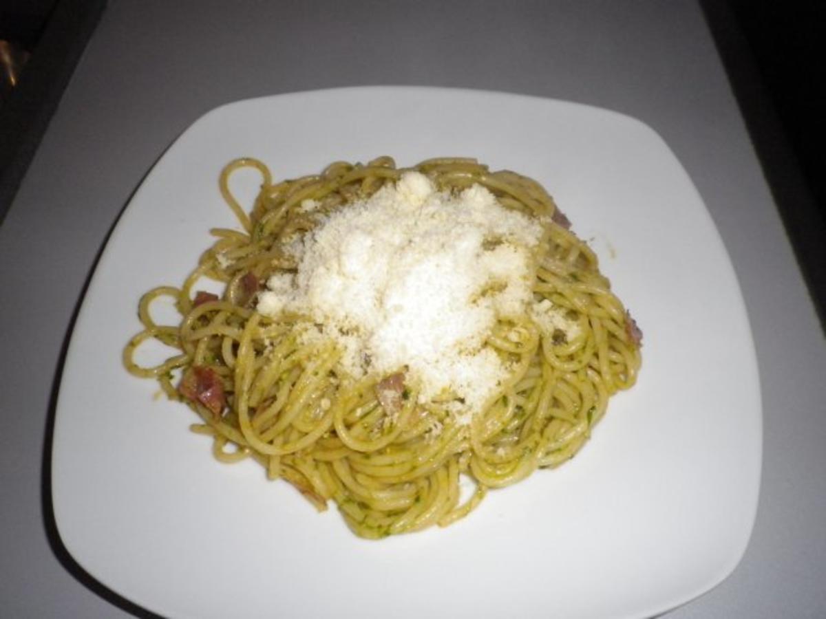 Pesto - Spaghetti - Rezept