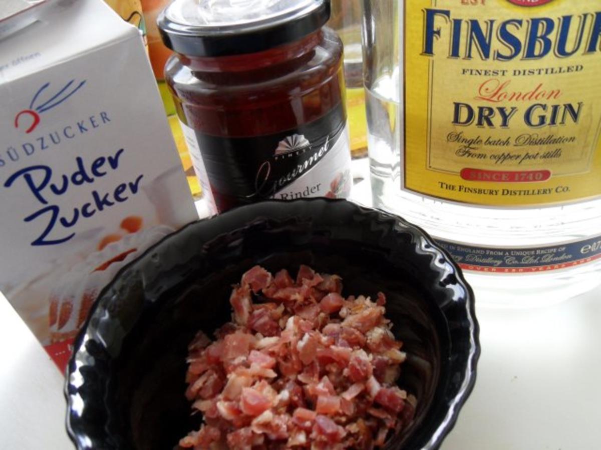 Schweinenacken-Koteletts in Gin-Schalotten-Sauce - Rezept - Bild Nr. 3
