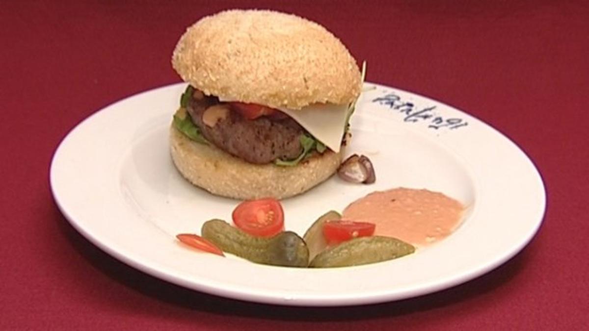 Wagyu-Burger Samurai (Karim Maataoui) - Rezept