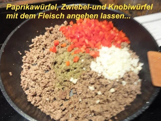 Nudeln:   BOLOGNESE an Cappelini - Rezept - Bild Nr. 6