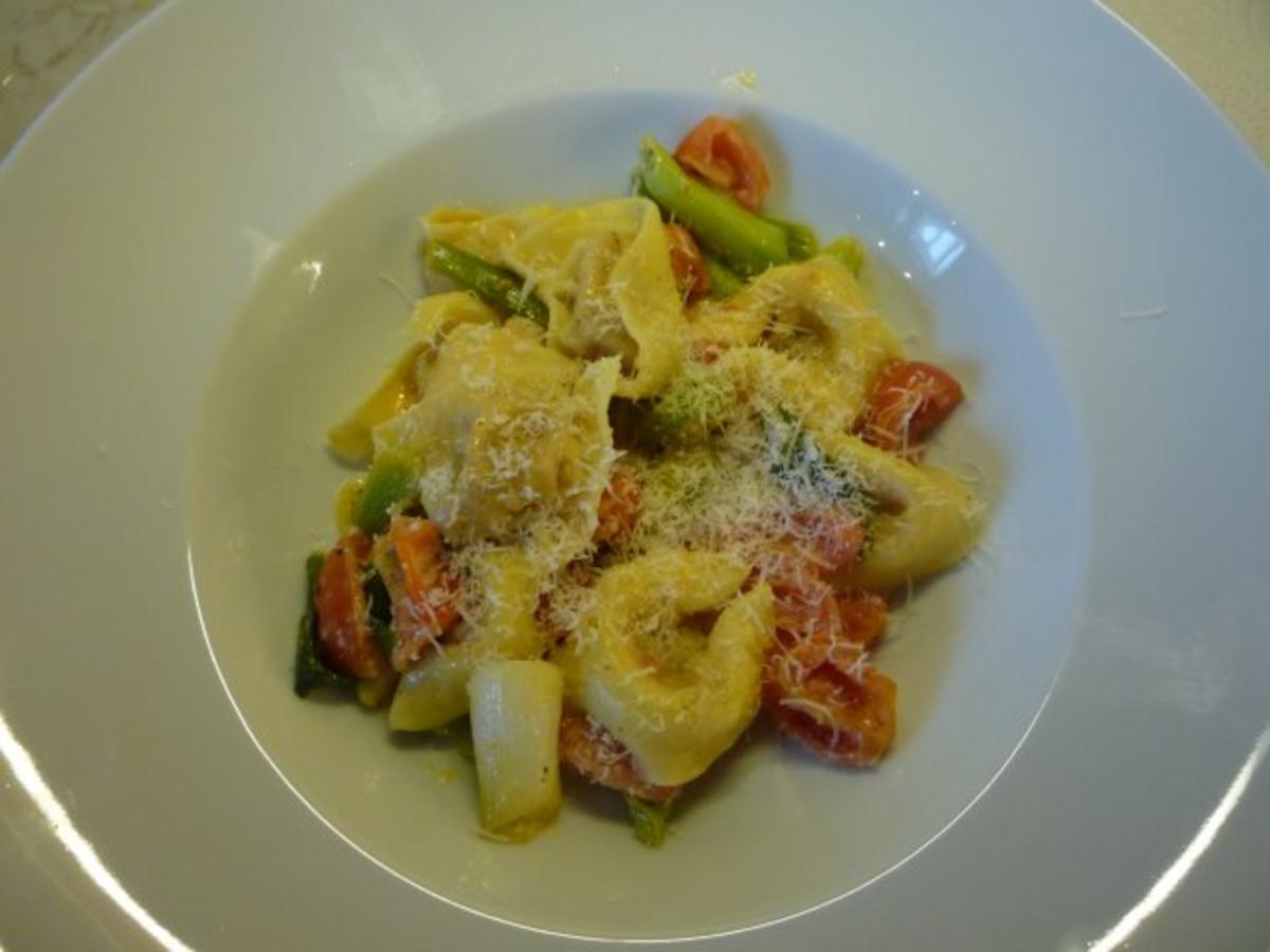 Tortellini - schnell und fein - Rezept