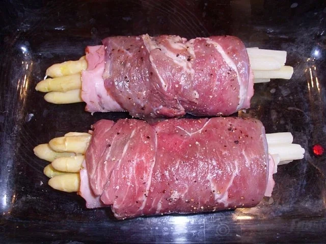 Fleisch: Spargel-Kalbs-Röllchen - Rezept - Bild Nr. 4