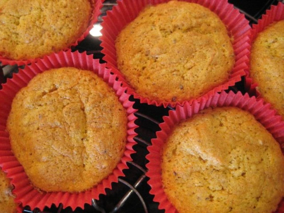 Möhrenmuffins - Rezept