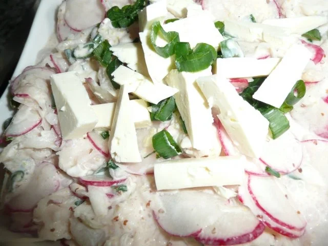 Rezept: SALAT/MAIRÜBEN-RADIESCHEN SALAT/MAIRÜBEN-RADIESCHEN - Rezept