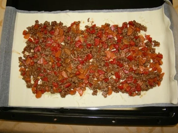 Hackfleisch-Strudel - Rezept - Bild Nr. 4