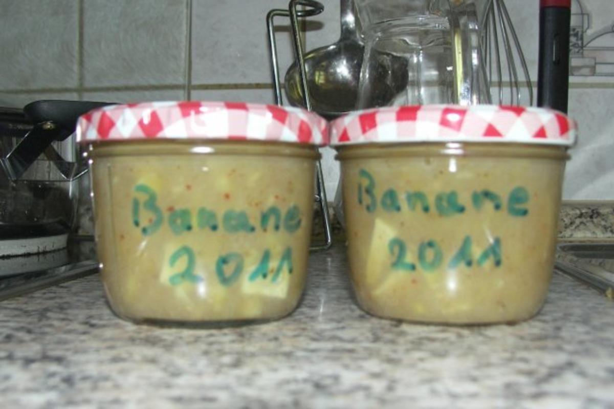 Bananenmarmelade - Rezept