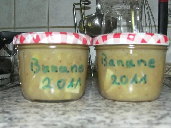 Bananenmarmelade - Rezept