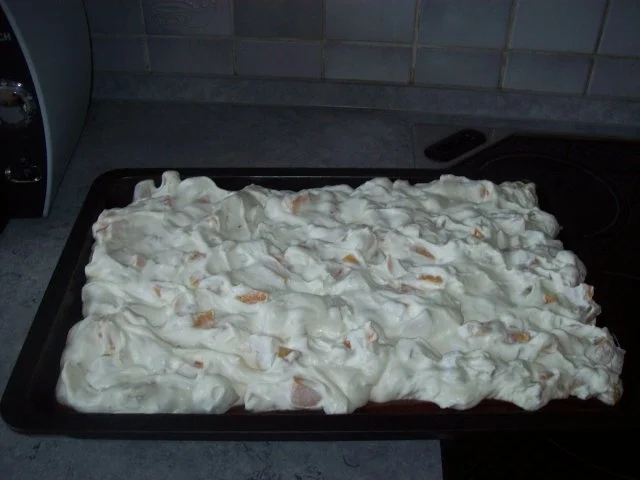 Rezept: Schmand-Pfirsich Kuchen Schmand-Pfirsich Kuchen - Rezept