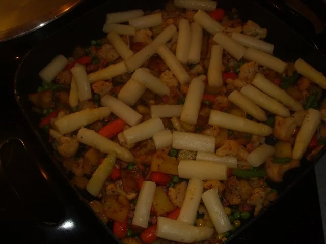 Rezept: Kartoffel-Spargel-Pfanne Bild Nr. 5 Kartoffel-Spargel-Pfanne - Rezept - Bild Nr. 5