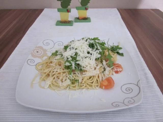 Rezept: Sommer Pasta "Rucola" Sommer Pasta "Rucola" - Rezept