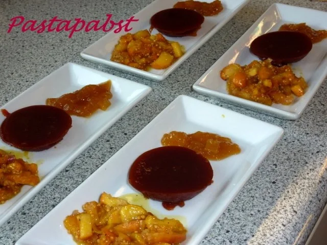 Sesamgarnele auf Orangenchutney - Rezept - Bild Nr. 4