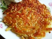 Sesamrösti mit Käse - Rezept