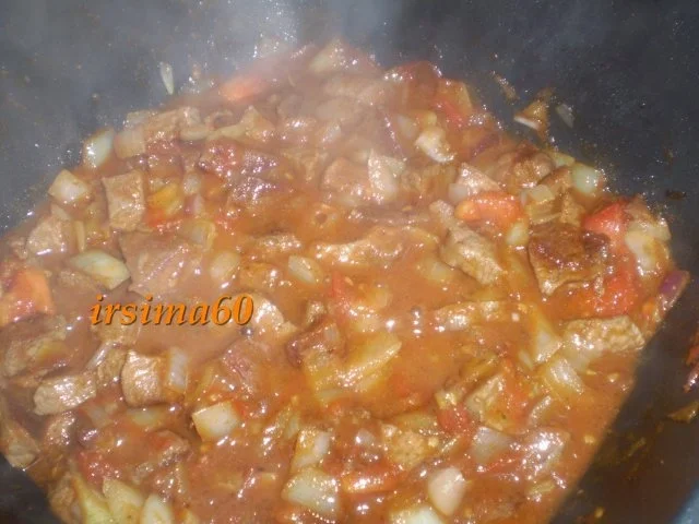 Rezept: Kalbsragout mit Gemüse und Couscous Bild Nr. 9 Kalbsragout mit Gemüse und Couscous - Rezept - Bild Nr. 9