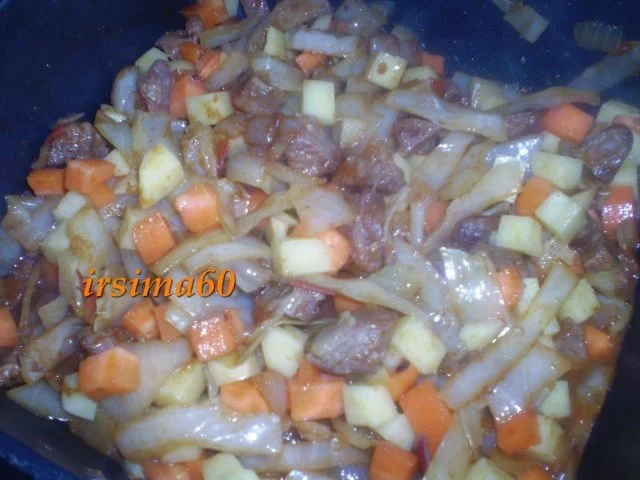 Rezept: Kalbsragout mit Gemüse und Couscous Bild Nr. 10 Kalbsragout mit Gemüse und Couscous - Rezept - Bild Nr. 10